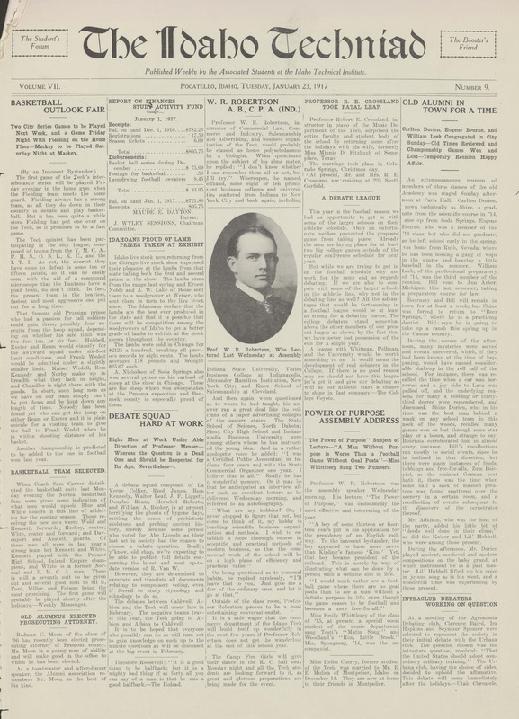 item thumbnail for ASISU Student Newspaper Collection | Click to go to collection