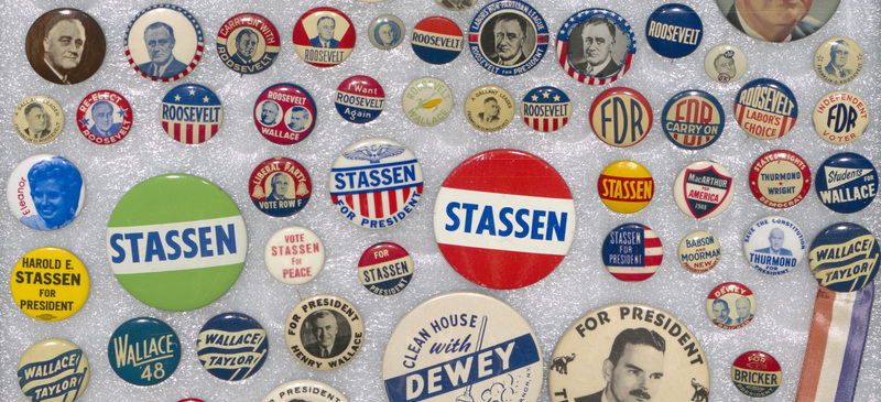 item thumbnail for Political Buttons Collection | Click to go to collection